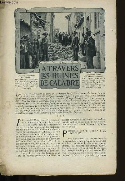 A TRAVERS LES RUINES DE CALABRE.