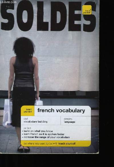 TEACH YOURSELF. FRENCH VOCABULARY.