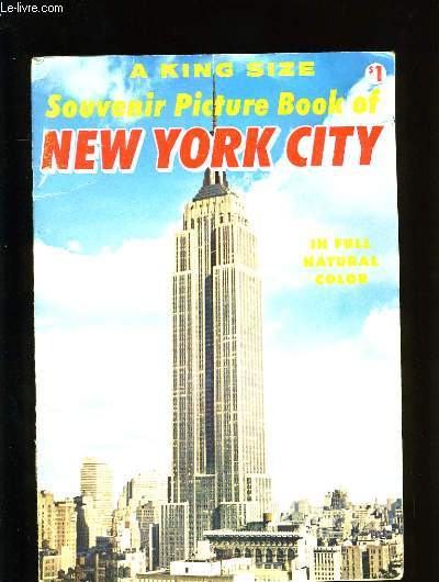 SOUVENIR PICTURE BOOK OF NEW YORK CITY.