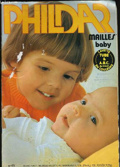 PHILDAR MAILLES BABY. N 45.