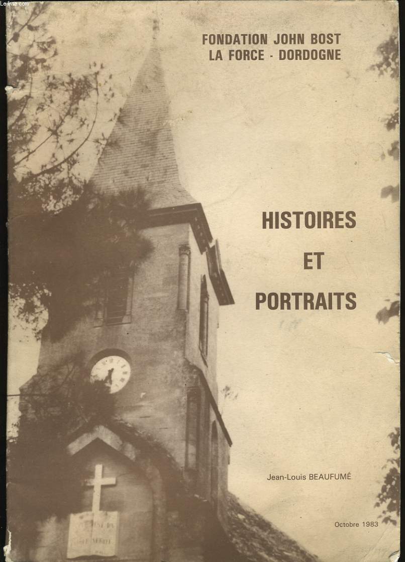 HISTOIRES ET PORTRAITS.