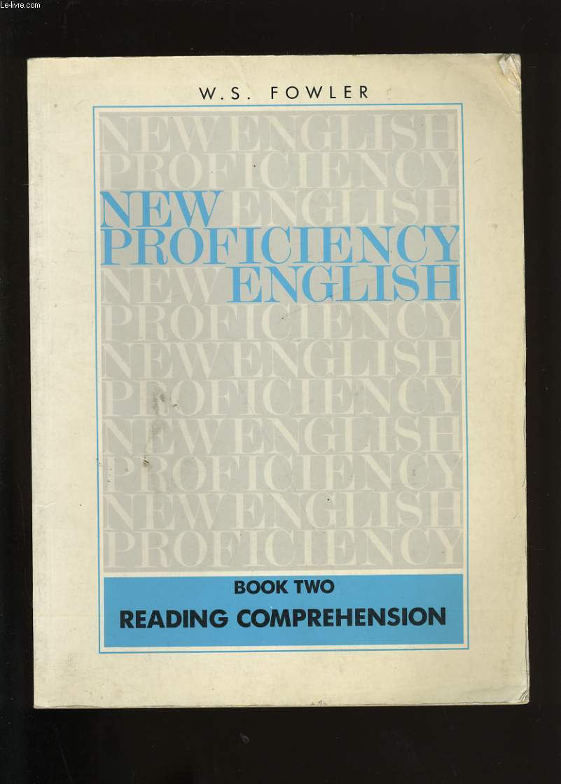 NEW PROFICIENCY ENGLISH. BOOK TWO.