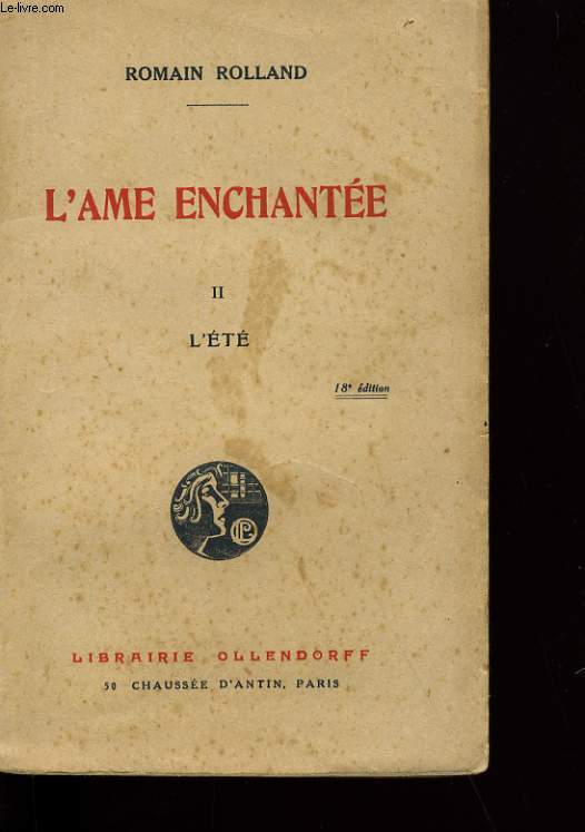 L'AME ENCHANTEE. TOME 2. L'ETE.