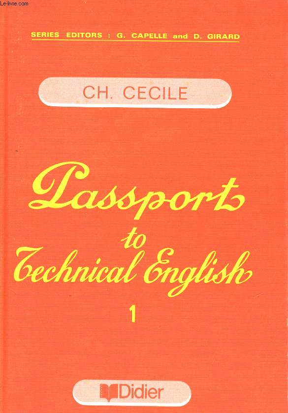 PASSORTS TO TECHNICAL ENGLISH 1