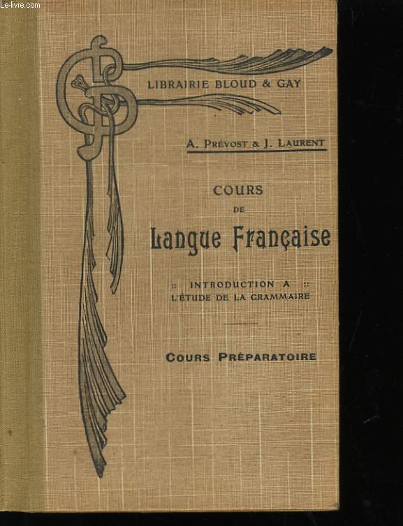 COURS DE LANGUE FRANCAISE - COURS PREPARATOIRE
