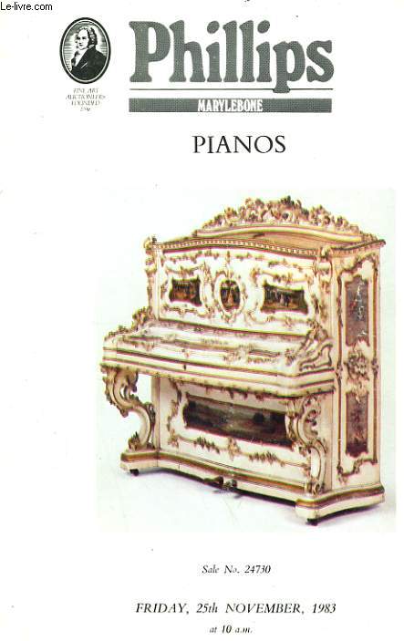 PIANOS - FRIDAY 25th NOVEMBER 1983