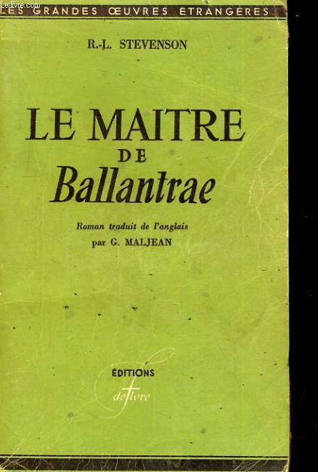 LE MAITRE DE BALLANTRAE