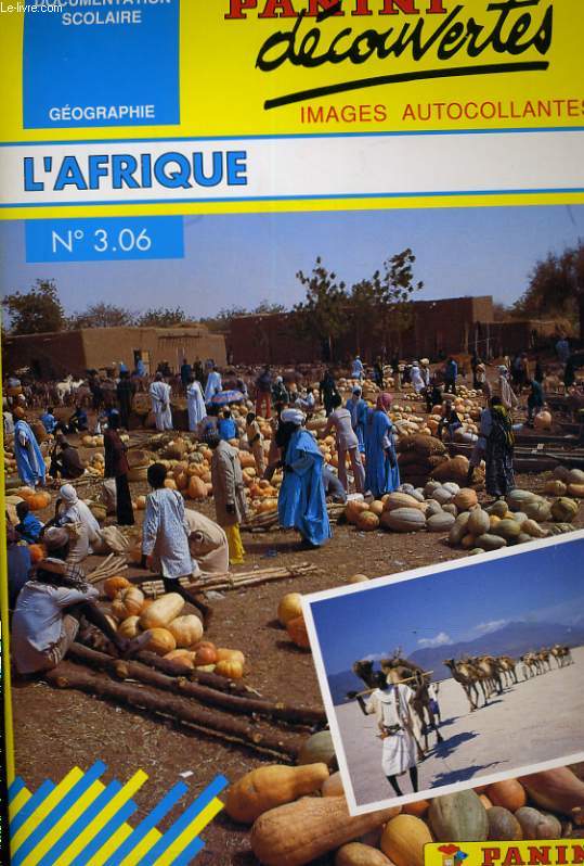PANINI DECOUVERTES N3.06. L'AFRIQUE