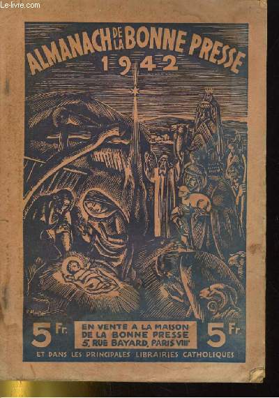 ALMANACH DE LA BONNE PRESSE 1942