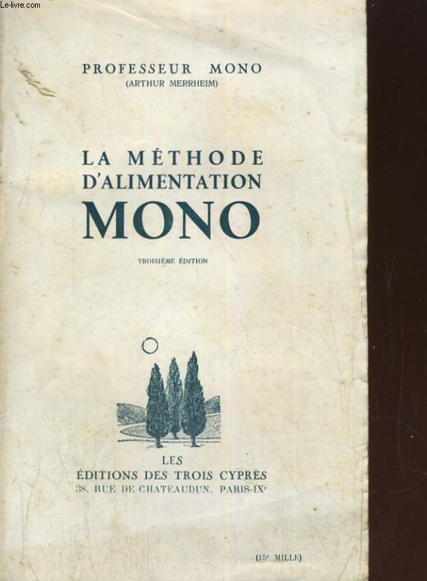 LA METHODE D'ALIMENTATION MONO