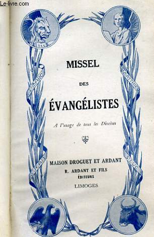 MISSEL DES EVANGELISTES A L'USAGE DE TOUS LES DIOCESES - N507