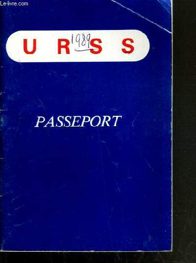 PASSEPORT - URSS.