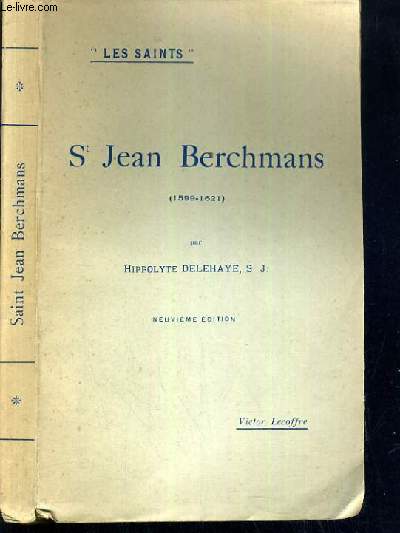 ST JEAN BERCHEMANS (1599-1621) / COLLECTION LES SAINTS