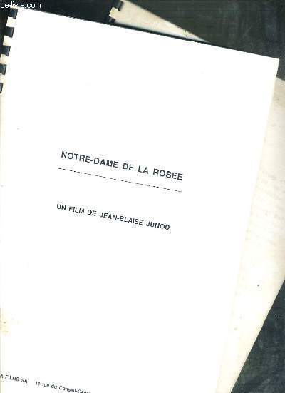 NOTRE-DAME DE LA ROSEE + 1 complement au premier dossier - evolution du projet fevrier 1990.