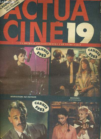 ACTUA-CINE 19 - MAI 1982.