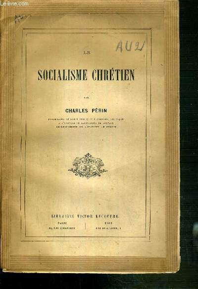 LE SOCIALISME CHRETIEN