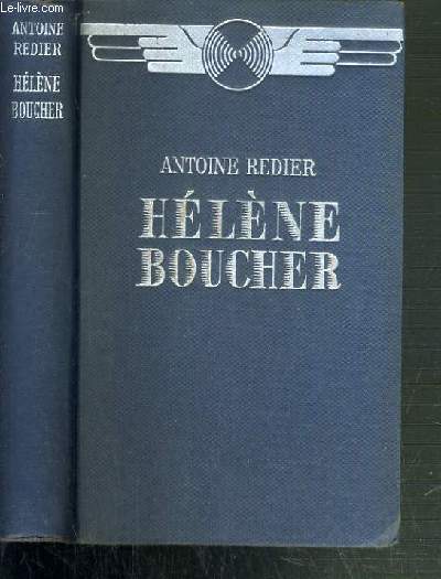 HELENE BOUCHER, JEUNE FILLE FRANCAISE.