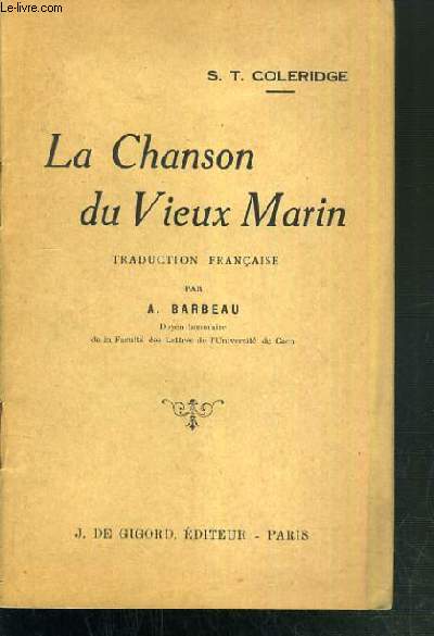 LA CHANSON DU VIEUX MARIN - 7me EDITION