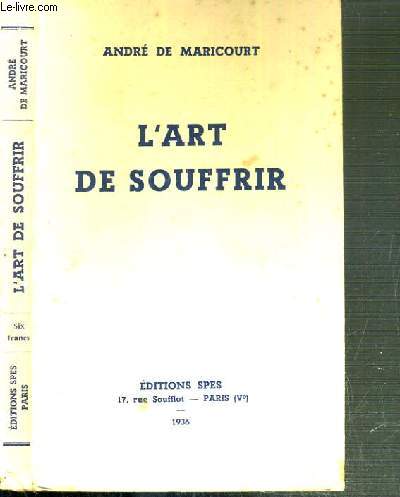L'ART DE SOUFFRIR