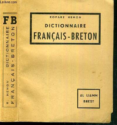 DICTIONNAIRE FRANCAIS-BRETON