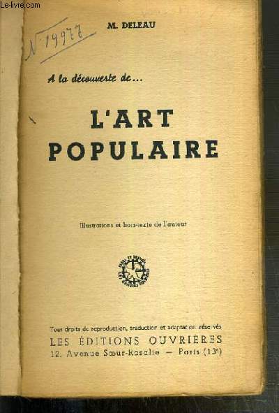 L'ART POPULAIRE - A LA DECOUVERTE DE...