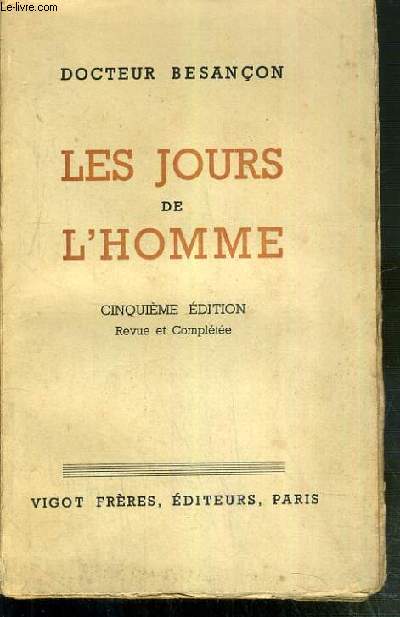 LES JOURS DE L'HOMME - 5eme EDITION