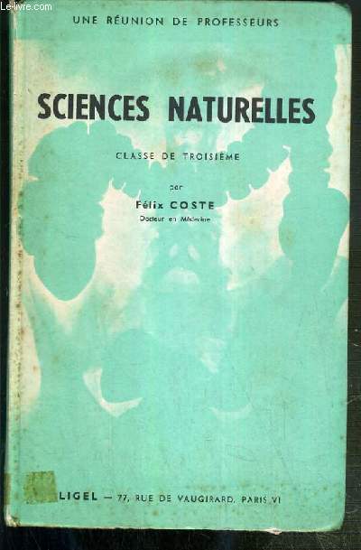 SCIENCES NATURELLES - CLASSES DE TROISIEME - N208-EN.