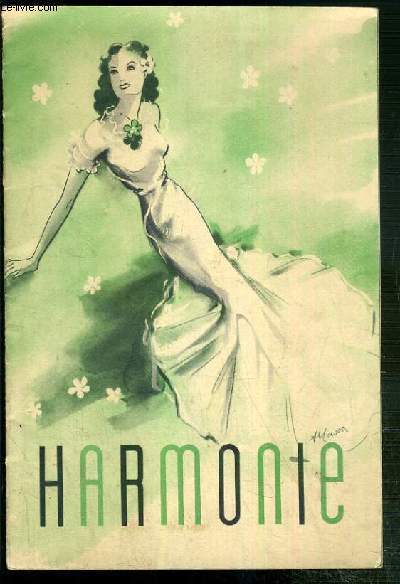 HARMONIE - N2 - tendances de la mode d'ete - pour l'apres-midi - diner et soir - le secret d'un corps aux proportions ideales - le service de J.Roussel.