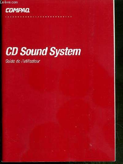 CD SOUND SYSTEM - GUIDE DE L'UTILISATEUR