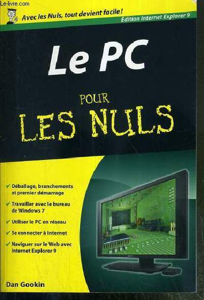 PC POUR LES NULS - EDITION EXPLORER 9