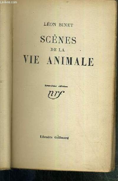 SCENES DE LA VIE ANIMALE - 9eme EDITION