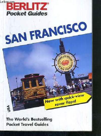 SAN FRANCISCO - BERLITZ POCKET GUIDES - NOW WITH QUICK-VIEW COVER FLAPS!