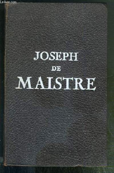 JOSEPH DE MAISTRE / COLLECTION LES CLASSIQUES DE L'ART MILITAIRE