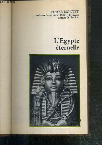 L'EGYPTE ETERNELLE / COLLECTION MARABOUT UNIVERSITE