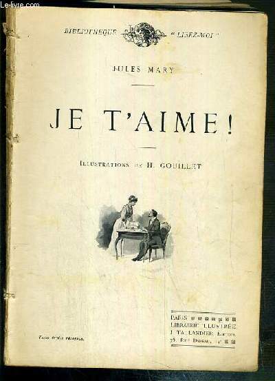 JE T'AIME ! / BIBLIOTHEQUE 