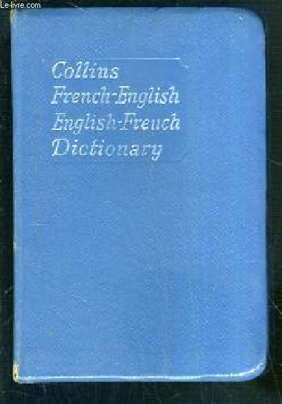 COLLINS FRENCH GEM DICTIONARY - FRENCH-ENGLISH - ENGLISH-FRENCH