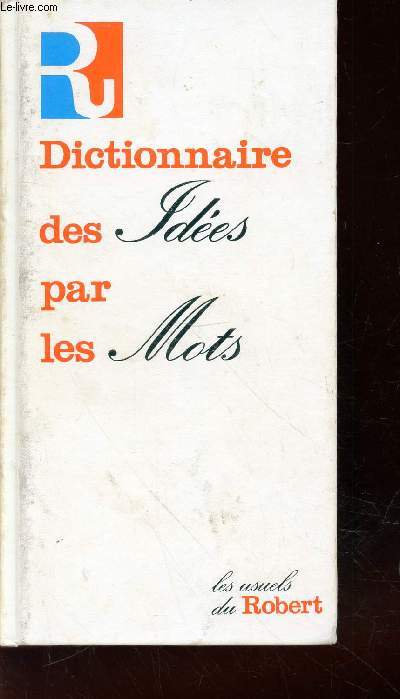 Dictionnaire des ides par les mots (analogique)