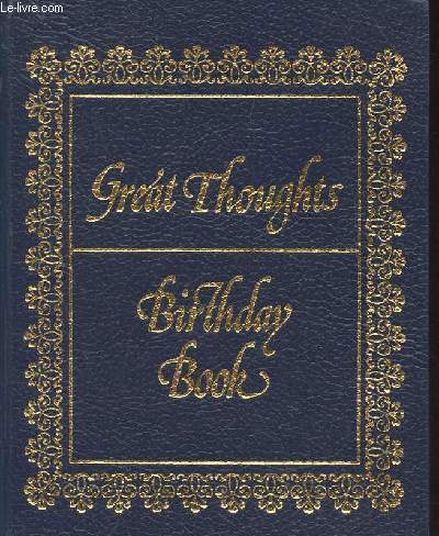 Great Thoughts : Birthday Book