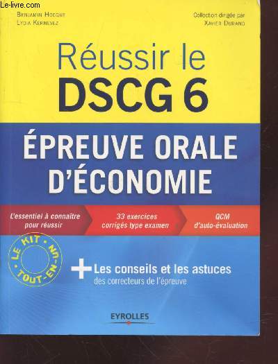 Russir le DSCG 6 : preuve orale d'conomie se droulant partiellement en anglais