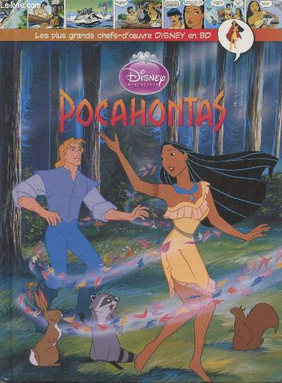 Les plus grands chefs-d'oeuvre Disney en BD n21 : Pocahontas