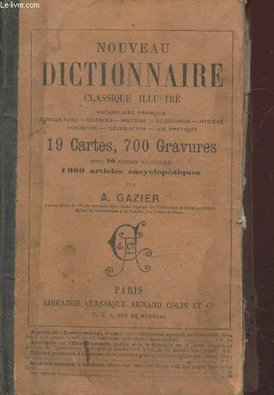 Nouveau Dictionnaire classique illustr