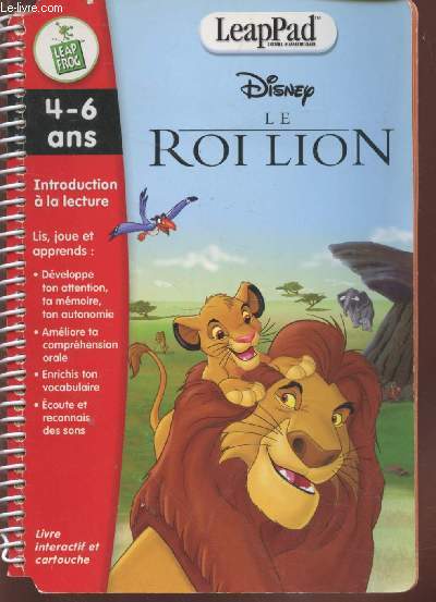 Leap Pad : Le Roi Lion : Introduction  la lecture.