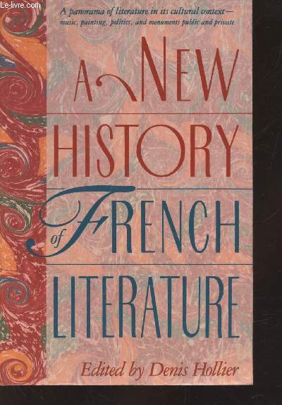 A new historiy of French litterature