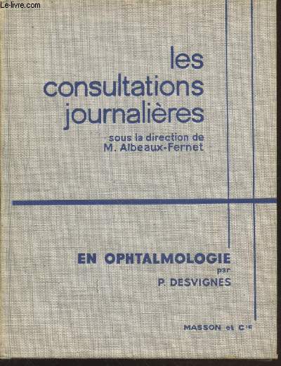 Les consultations journalires en ophtalmologie (Collection : 