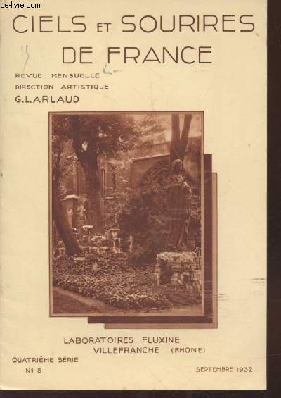 Ciels et Sourires de France Quatrime Srie n5 Septembre 1932