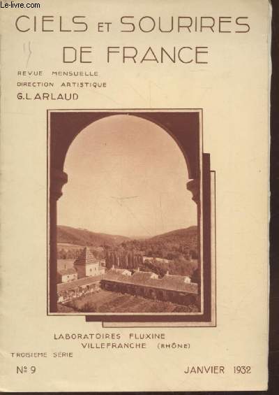 Ciels et Sourires de France Troisime Srie n9 Janvier 1932