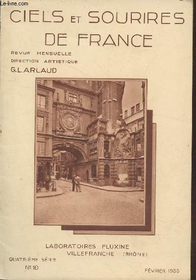 Ciels et Sourires de France - quatrime srie n10 Fvrier 1933