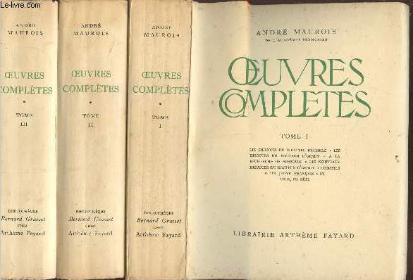 Oeuvres Compltes en 16 volumes.
