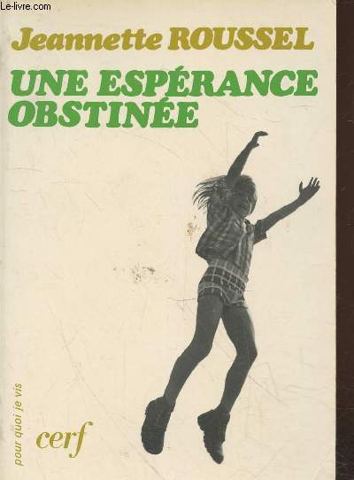 Une sprance obstine (Collection : 