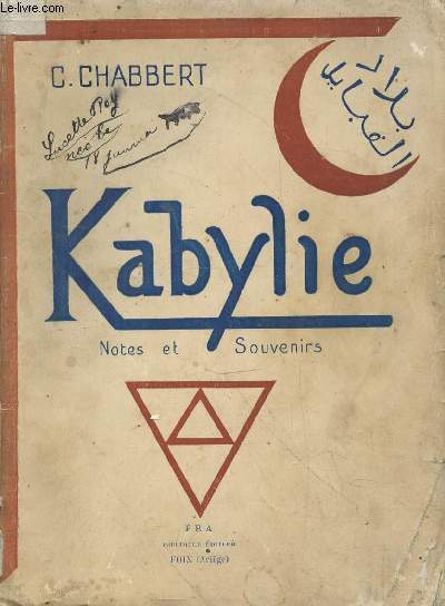 Kabylie : Notes et Souvenirs